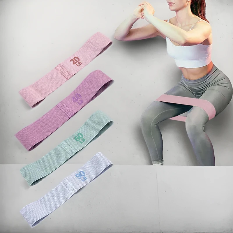 

Fabric Resistance Bands Hip Training Fitness Yoga Strips Elastic Hips-Lifting Strength Tension Band Gym Yoga Equipment