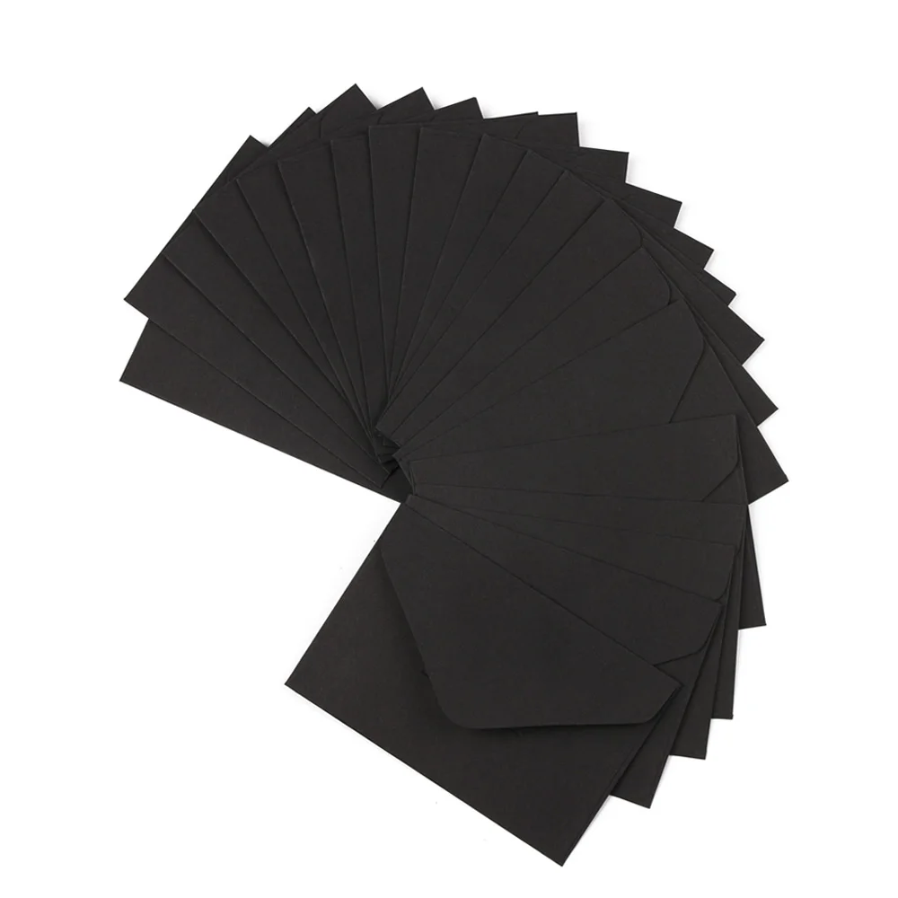 

20 шт./компл., креативные канцелярские товары, мини-серия, канцелярские принадлежности, бумажная почтовая программа, конверт для хранения визитных карточек, западный конверт, крафт-бумага