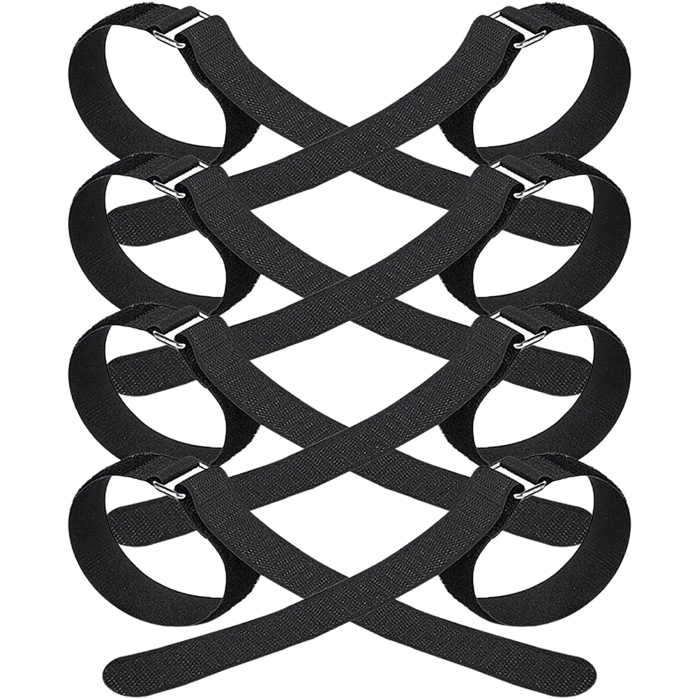 

4 Pairs Anti slip Shoe Covers Strap for Shoes Crampons Lightweight Portable Climbing Accessories Winter Outdoor Use