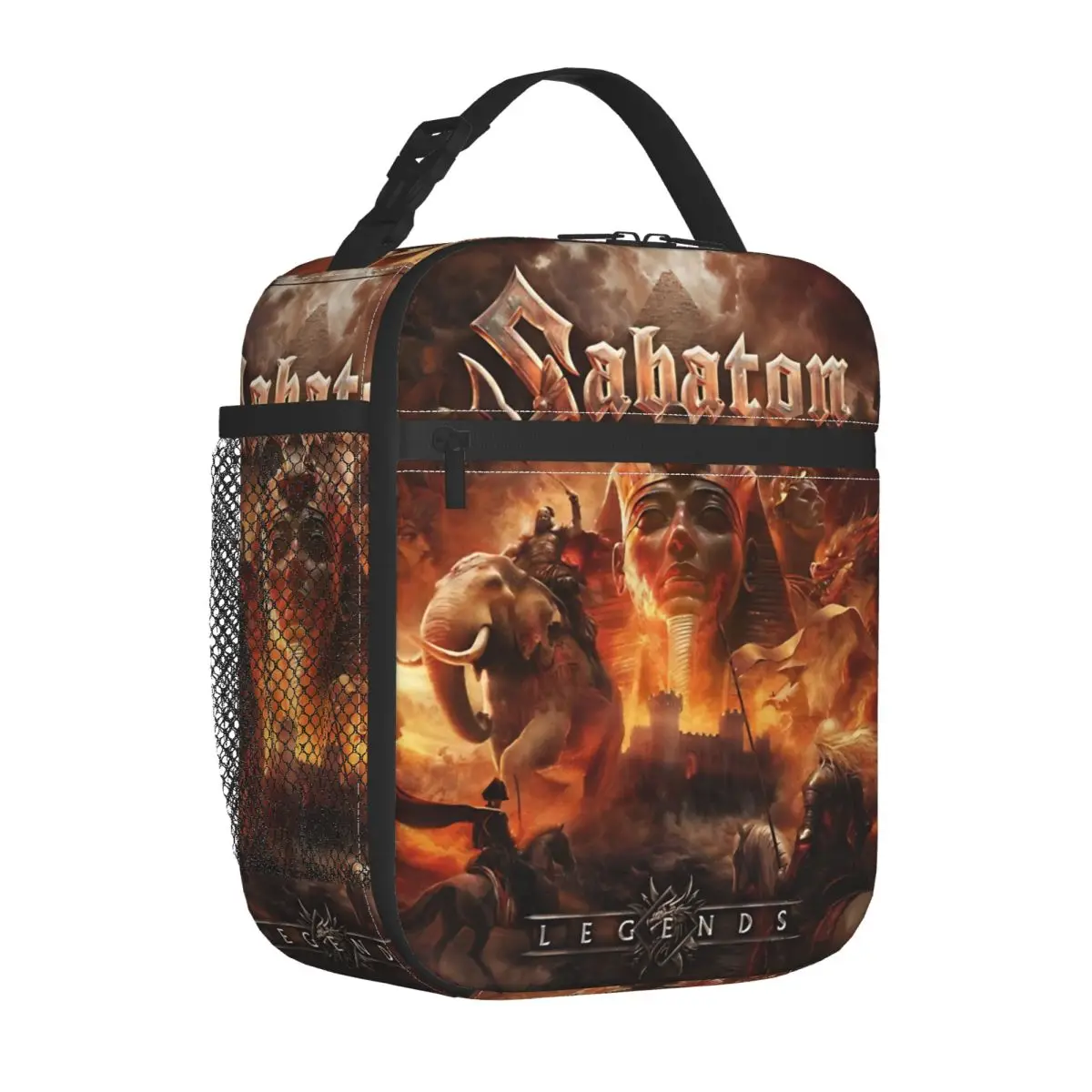 Legends Legendary Tour 2026 Sabatons Merch Insulated Lunch Tote Bag For Work Food Storage Bag Portable Cooler Thermal Bento Box