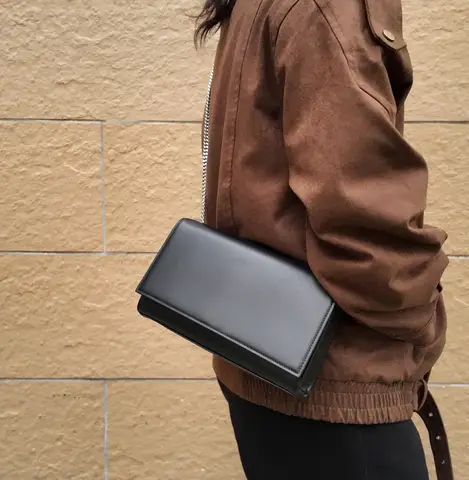 Luxury Ladies Shoulder Flip-Cover Caviar Leather Bag High-Quality Free Shipping Premium Handbag Women's Fashion Accessory