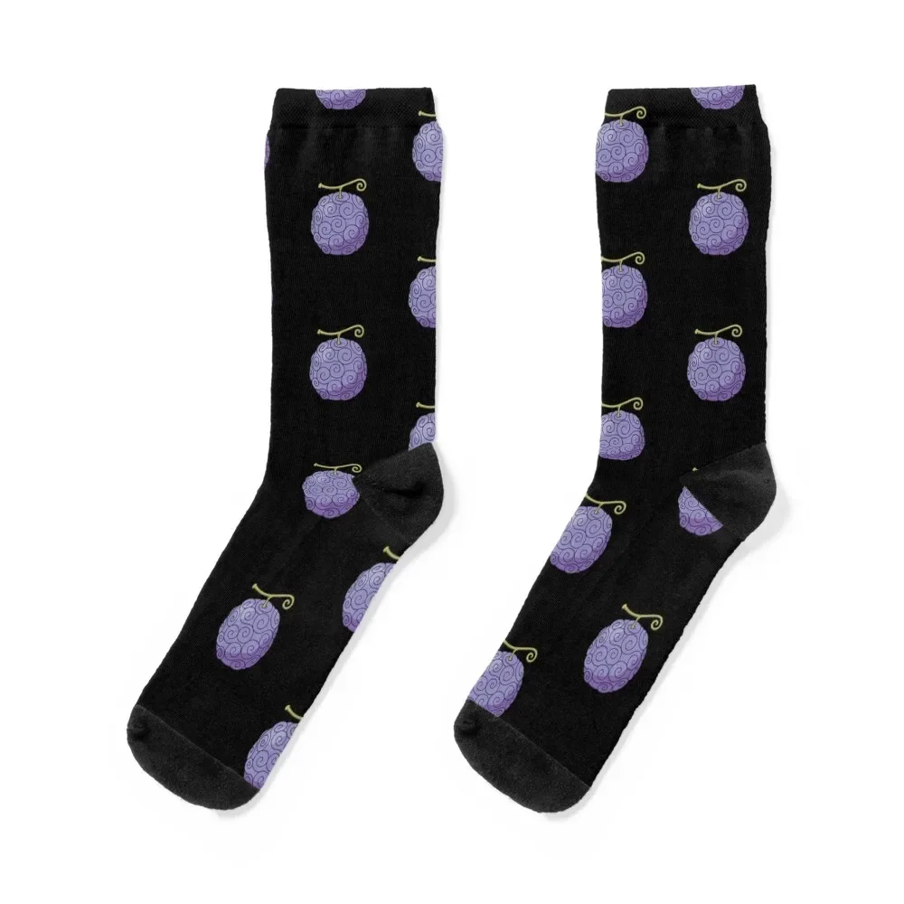 

Gomu Gomu no Mi - Devil Fruit Socks Sports new year floor Socks For Man Women's