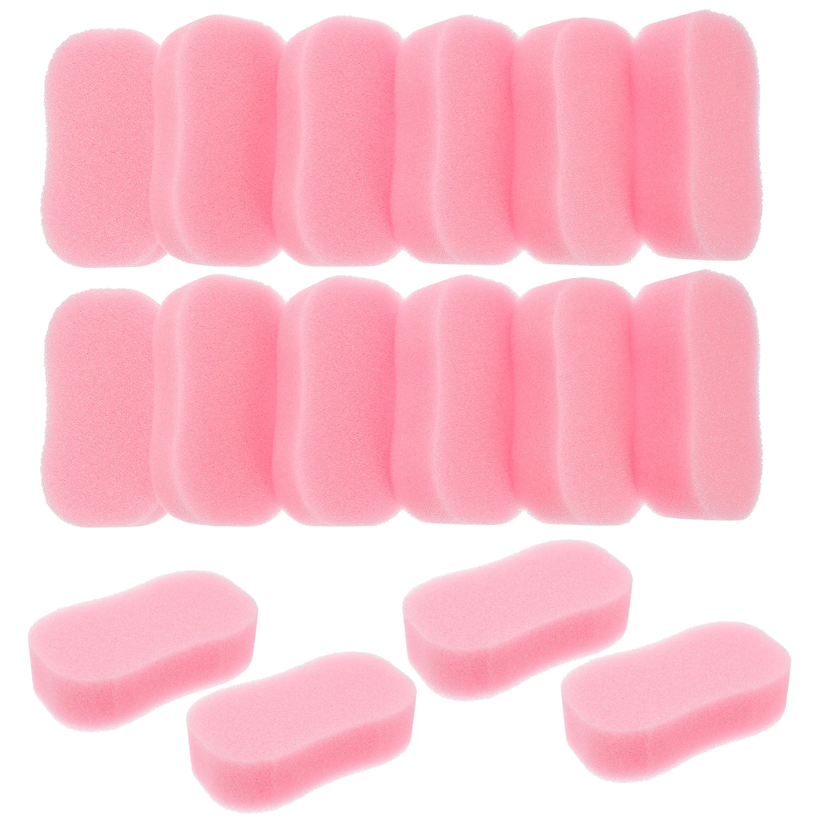 

20pcs Hair Sponge Brush Neck Duster Removal Cleaning Salon Accessories Small Size Light Design Smooth Surface Beard Brush Broken
