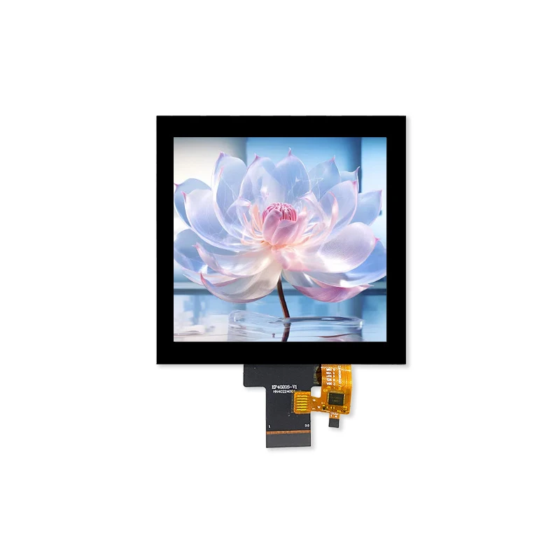 

4-дюймовый TFT ЖК-дисплей, разрешение 480X480, квадратный ЖК-экран с емкостным сенсорным экраном, полный угол обзора, интерфейс MIPI, 30 контактов