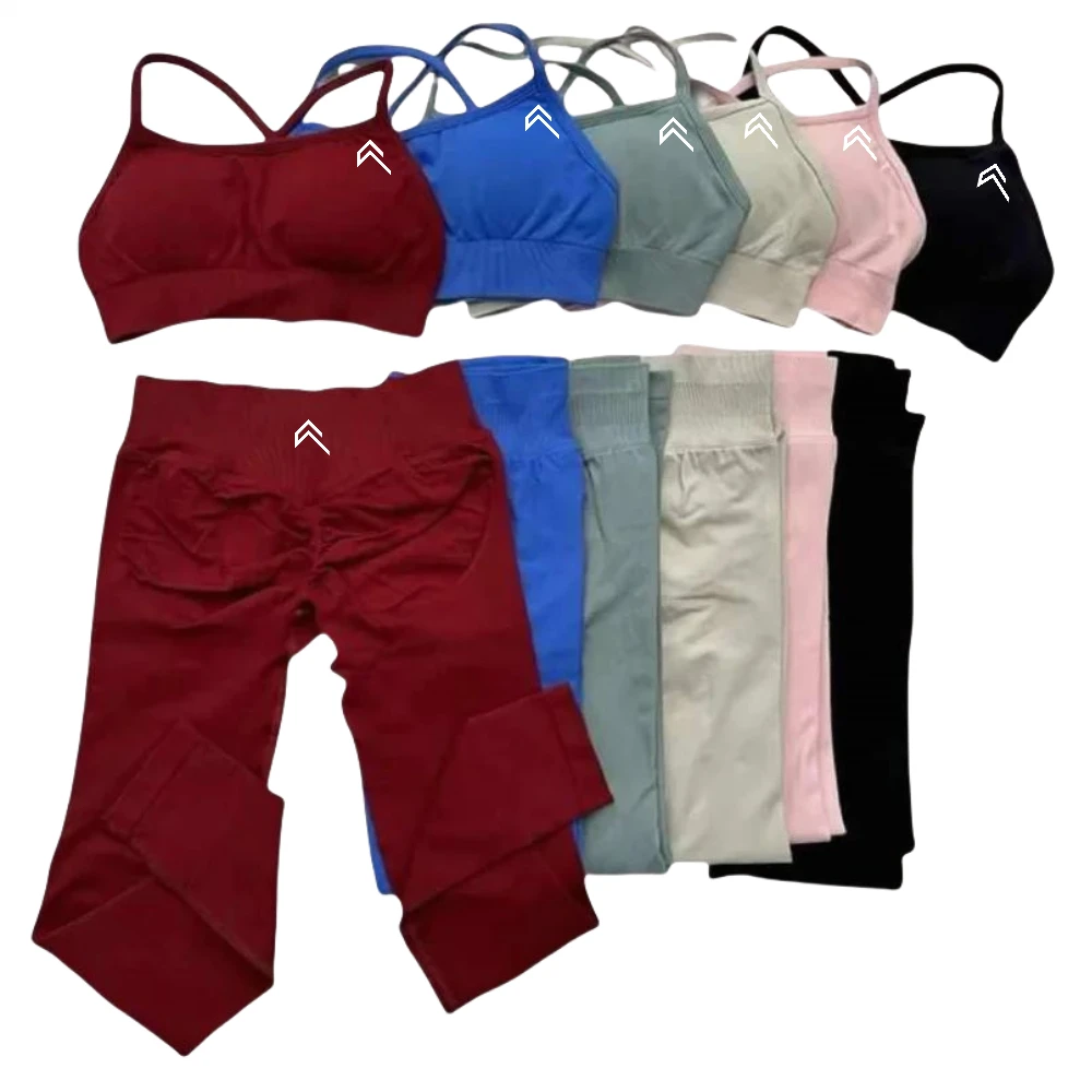 Oner Active 2 قطعة مجموعات اليوغا النساء الصالة الرياضية مجموعة سلس الرياضة الصدرية و طماق الصالة الرياضية اللياقة البدنية الدراجات بسط اللياقة البدنية مجموعات رياضية