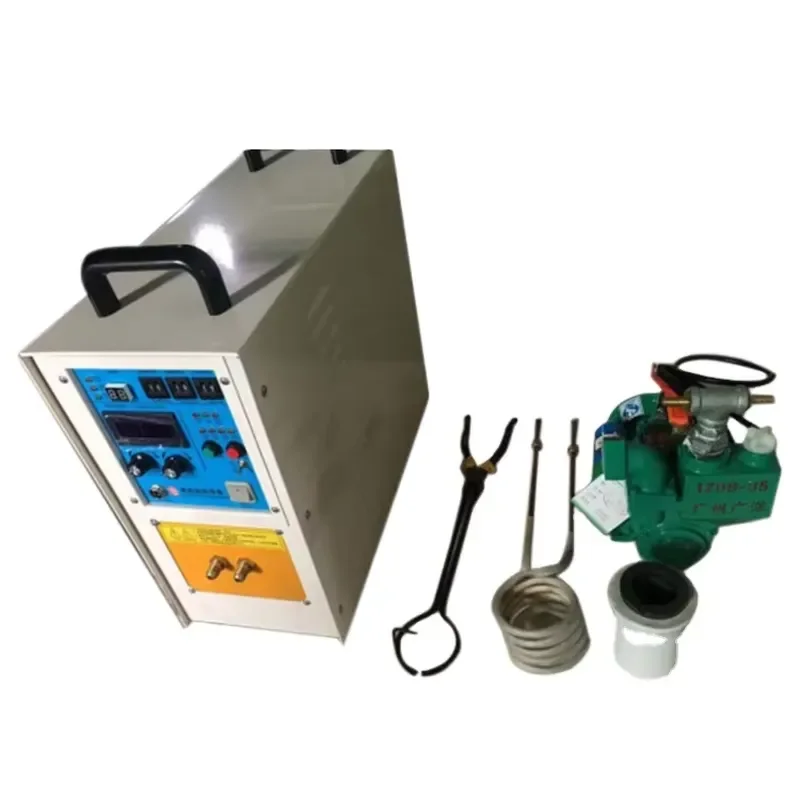 i High Frequency Portable Gold Refining Equipment Gold and Silver Industrial Metal Melting Induce Furnace for Laboratory