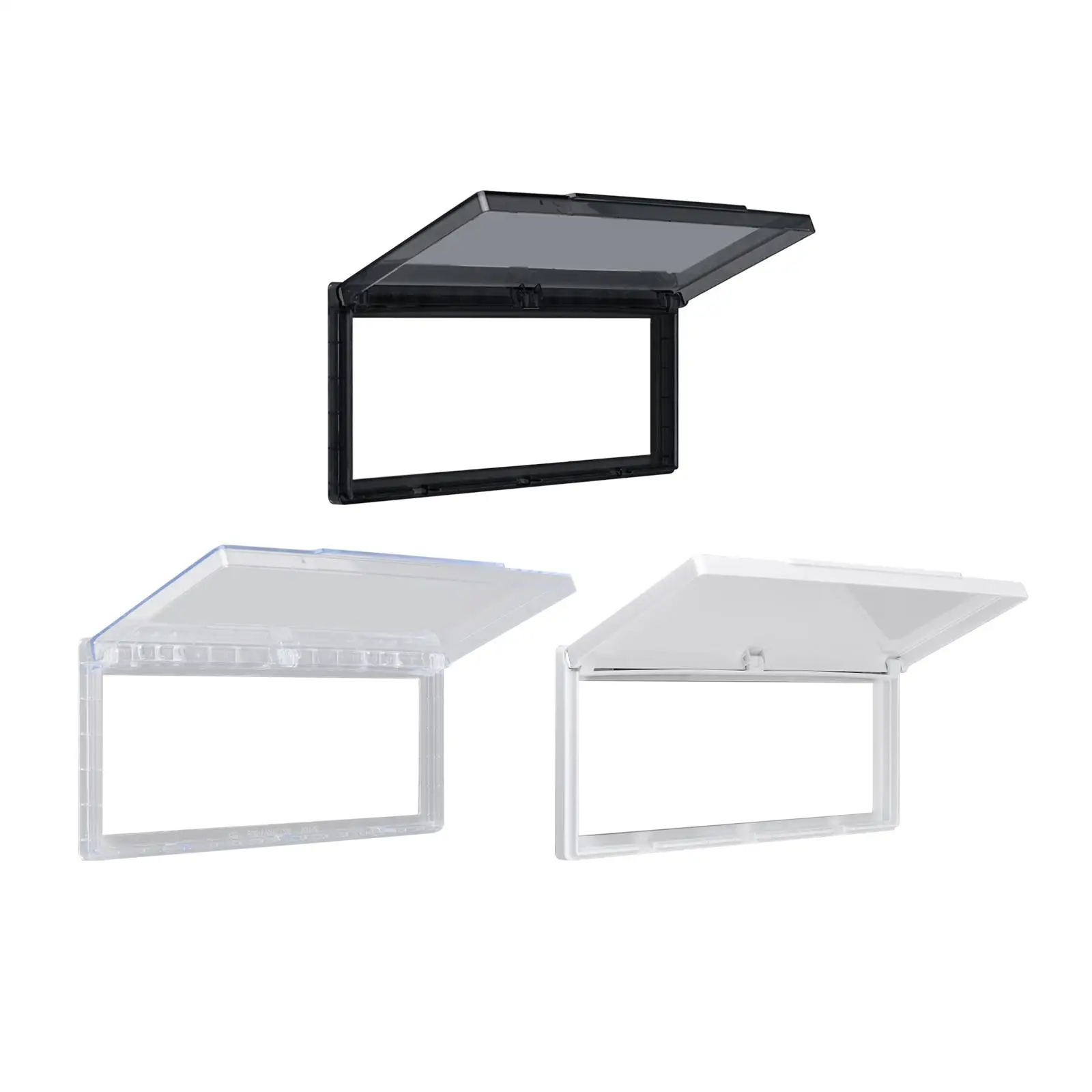 3 Gang Waterproof Outlet Cover Receptacle Protector Socket Panel Cover for Restaurant Workshop Home Improvement
