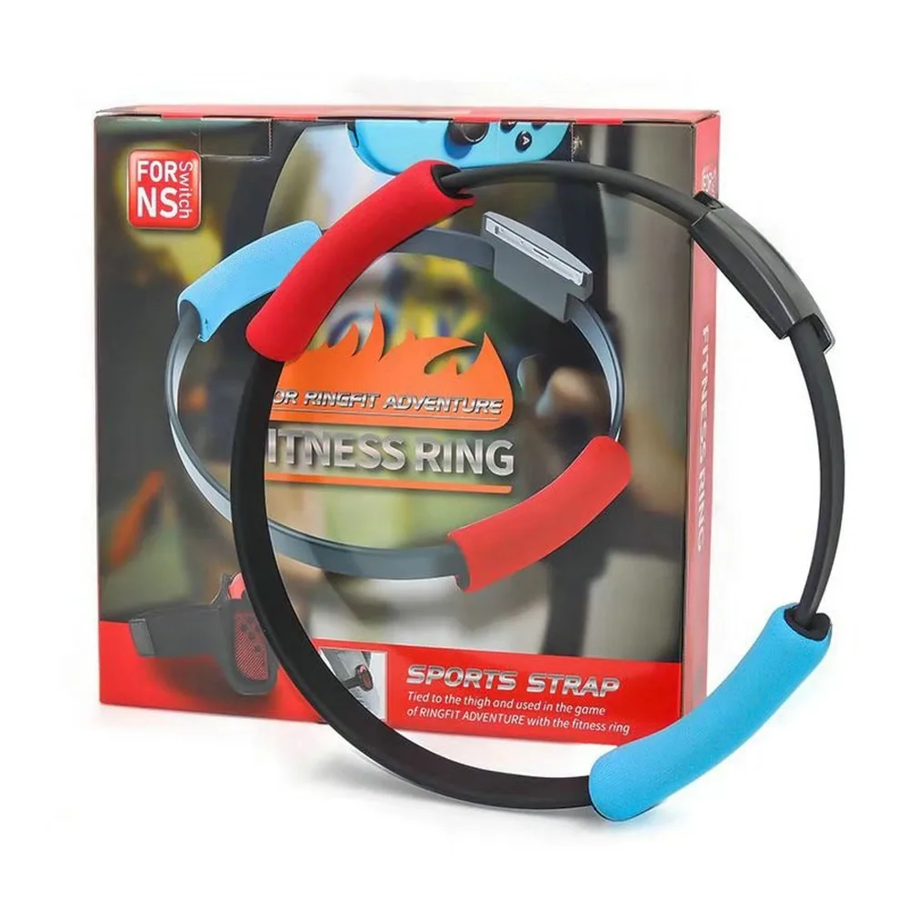 

HOT for Nintendo Switch Adjustable Elastic Leg Strap Sport Band 60cm Ring- Grips Leg For Switch Joy Adventure Game