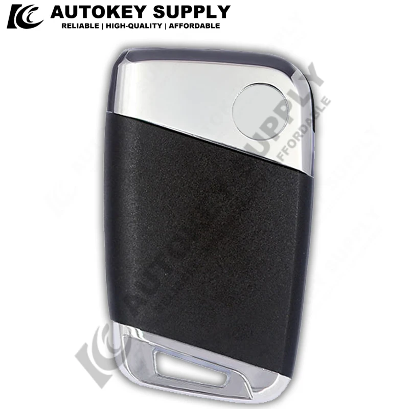 AutokeySupply 3 Buttons Smart Remote Key Shell AKVWS226 For Volkswagen VW Passat B8 Arteon CC New Magotan B5 Jetta Skoda A7