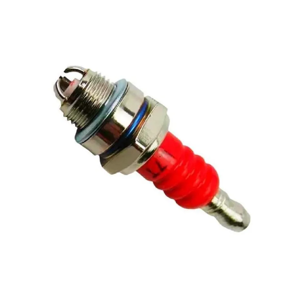 가솔린 전기 톱 및 브러시 커터 용 2PCS 3면 폴 점화 플러그 L7TJC 정원 기계 잔디 깎는 기계 도구 액세서리