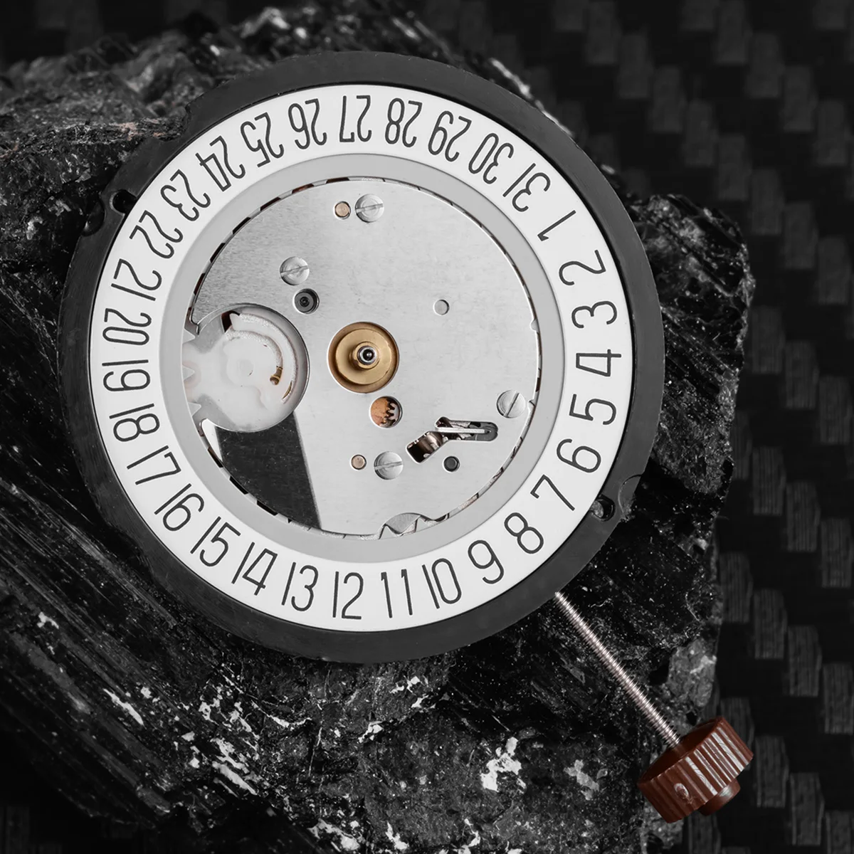 Ronda 515 Movement Quartz Electronic Movement Watch Accessories 3 hands Date Displayed at 3 o'clock/at 6 o'clock