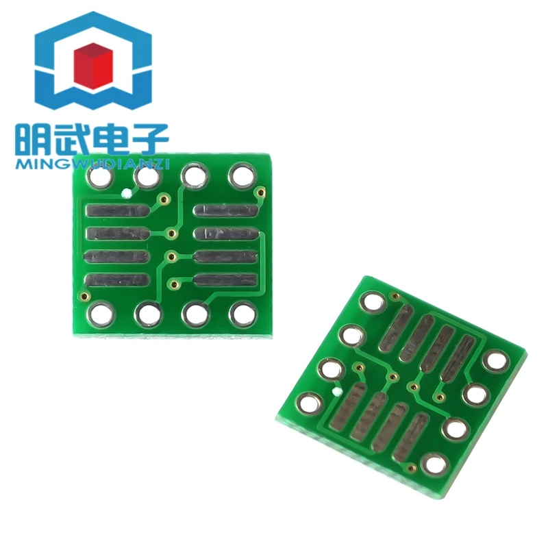 Lead-free so/msop/tssop/soic/sop8 To Dip8 Wide Body Narrow Body Adapter Board PCB 8pin