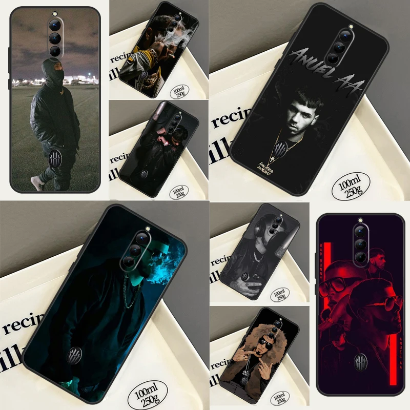 Anuel AA Real Hasta La Muerte Phone Case For ZTE Nubia Red Magic 8 Pro Plus 5G 5S 6R 6S 7S 7 6 Pro Soft Cover Shell