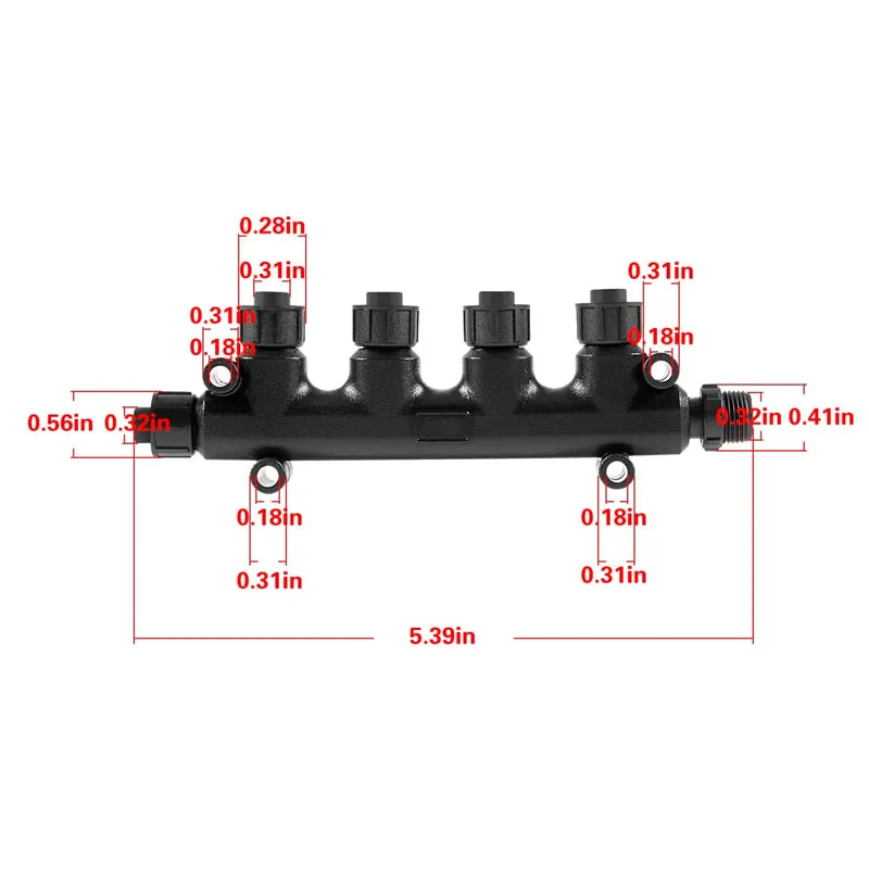 สำหรับ NMEA 2000 4พอร์ตคอนเนคเตอร์ตัวที N2K M12 5ขา IP67กันน้ำเข้ากันได้กับเครือข่าย Garmin, เครือข่ายต่ำ