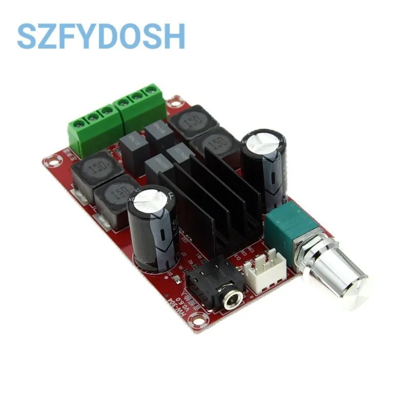 TPA3116 TPA3116D2 Dual Channel 2*50W Stereo Power Amplifier Board Adjustable Digital Amplifier Module XH-M189 DC 24V