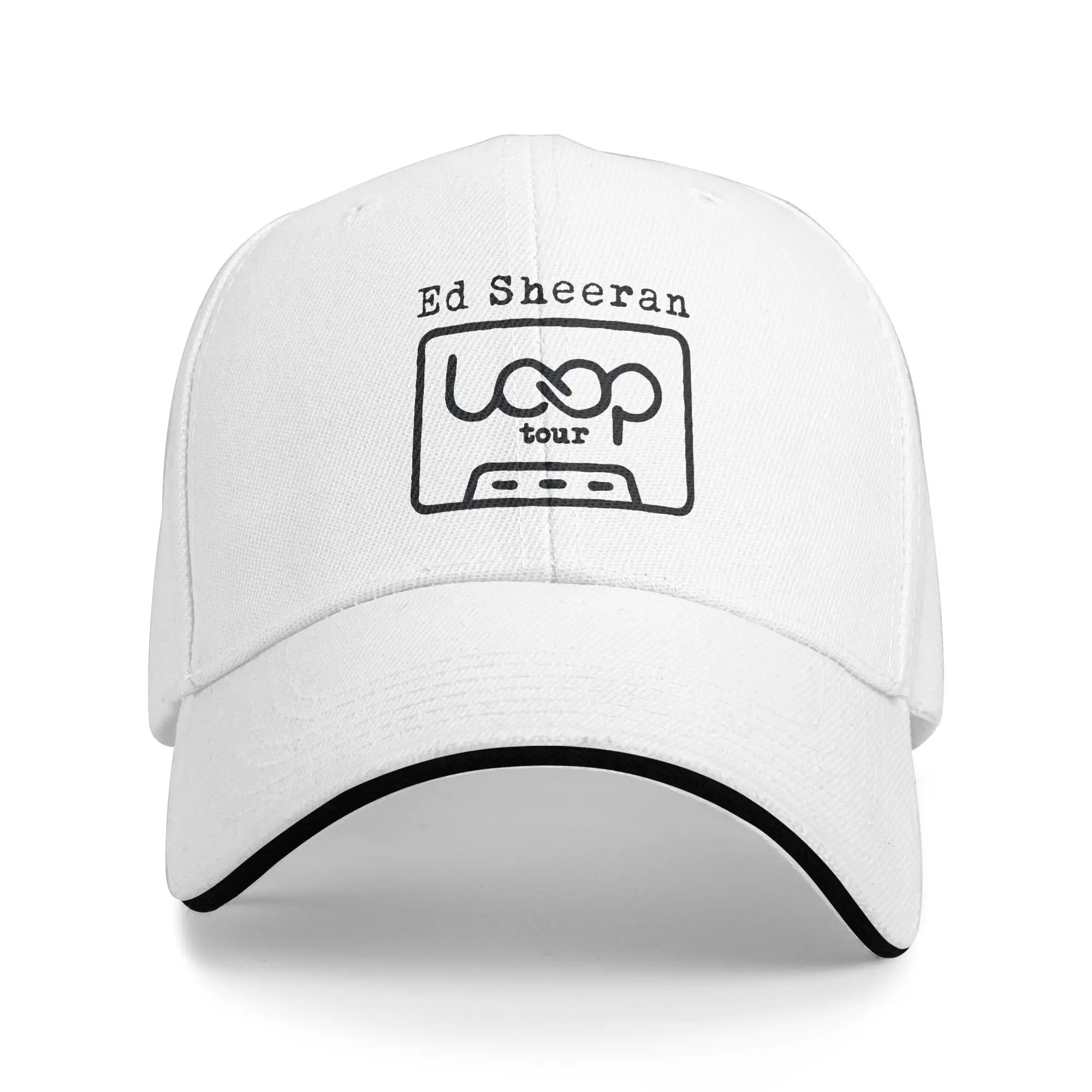 

Бейсбольная кепка Ed Sheerans LOOP Tour, 2025 г., повседневная мужская шляпа дальнобойщика для взрослых, солнцезащитный принт, спортивные бейсболки на открытом воздухе, подарок