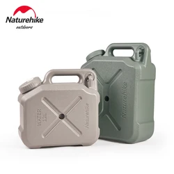 Naturehike-cubo portátil de PE para bebidas, tanque de almacenamiento de agua de grado alimenticio para coche, con grifo, 12L, 20L