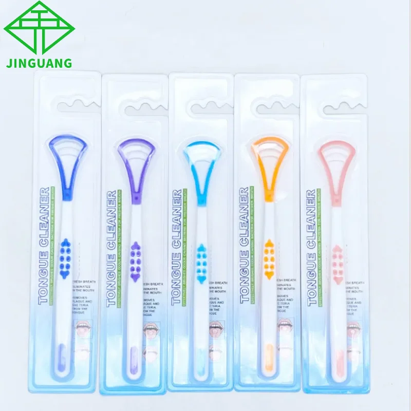 

20pcs Tongue Brush Tongue Cleaner Scraper Cleaning Tongue Scraper For Oral Care Oral Hygiene Keep Fresh Breath