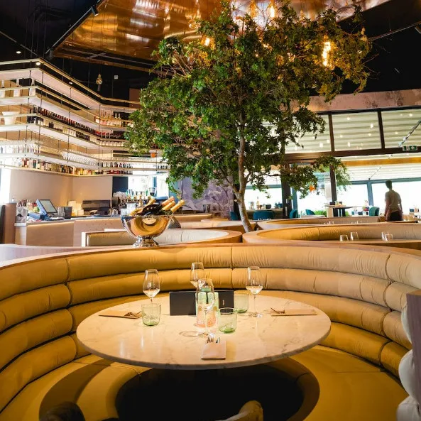 Restaurant Sofa,Modern Design Restaurant Luxury American Booth Semi Circle Curved Round U Shape Fabric Restaurant Booths Sofawit