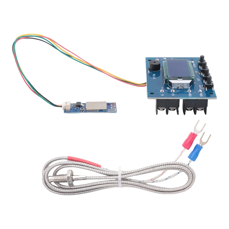 ABDE-12V DC Digital Temperature Controller, Wifi APP Control High Temperature Control Module -99 Celsius-999 Celsius 24V