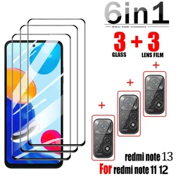 Redmi Note 13 Screen Protector Xiaomi Redmi note 11 화면 보호기 용 강화 유리 redmi note 13 10 12 pro 프로 운모 카메라 Note 11 S 5G Redmi note 11 용 유리 필름 Redmi Note 12 12S