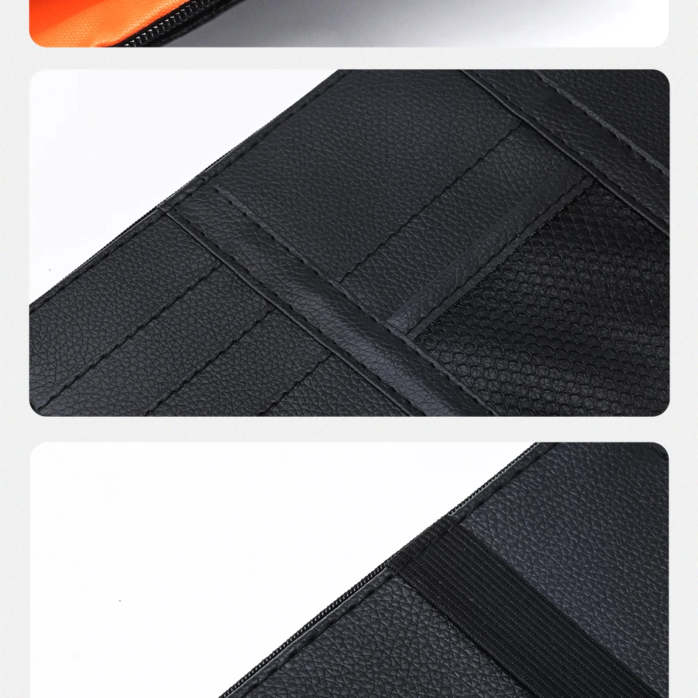 Auto Sonnenblende Bill Stift Visitenkarte Halter Organizer Lagerung Box Sonnenbrille Clip Verstauen Aufräumen Auto Zubehör – Detail 10
