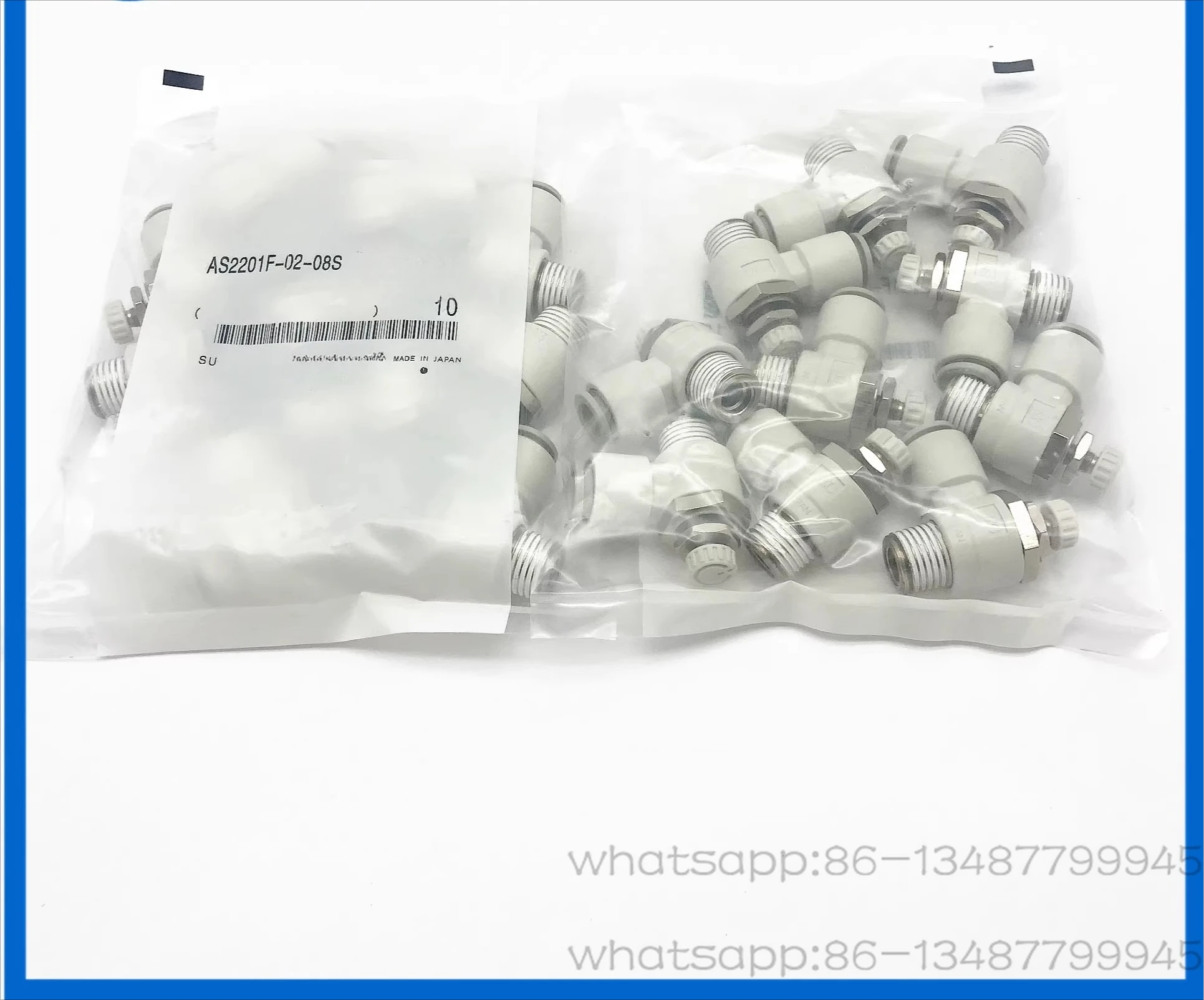 

SMC New AS2201F AS2211F-01 02-04S 06S 08S 10S Intubation Speed Control Valve