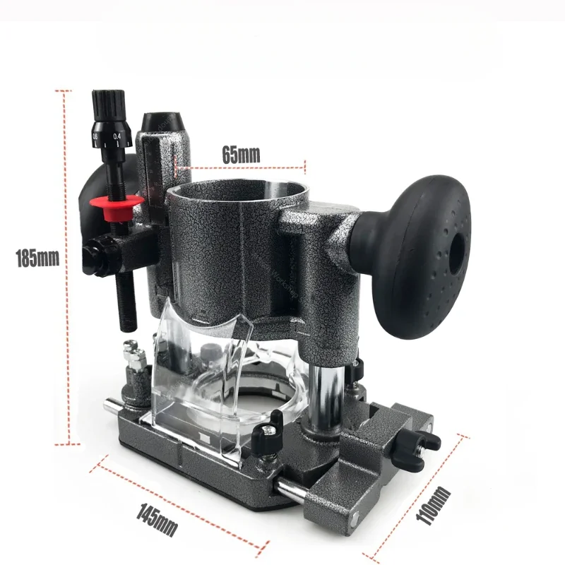 Trimmer Press-in Double Handle Shield, Multifunctional Gong Machine Engraving Machine, Bakelite Milling Base, Woodworking Tools