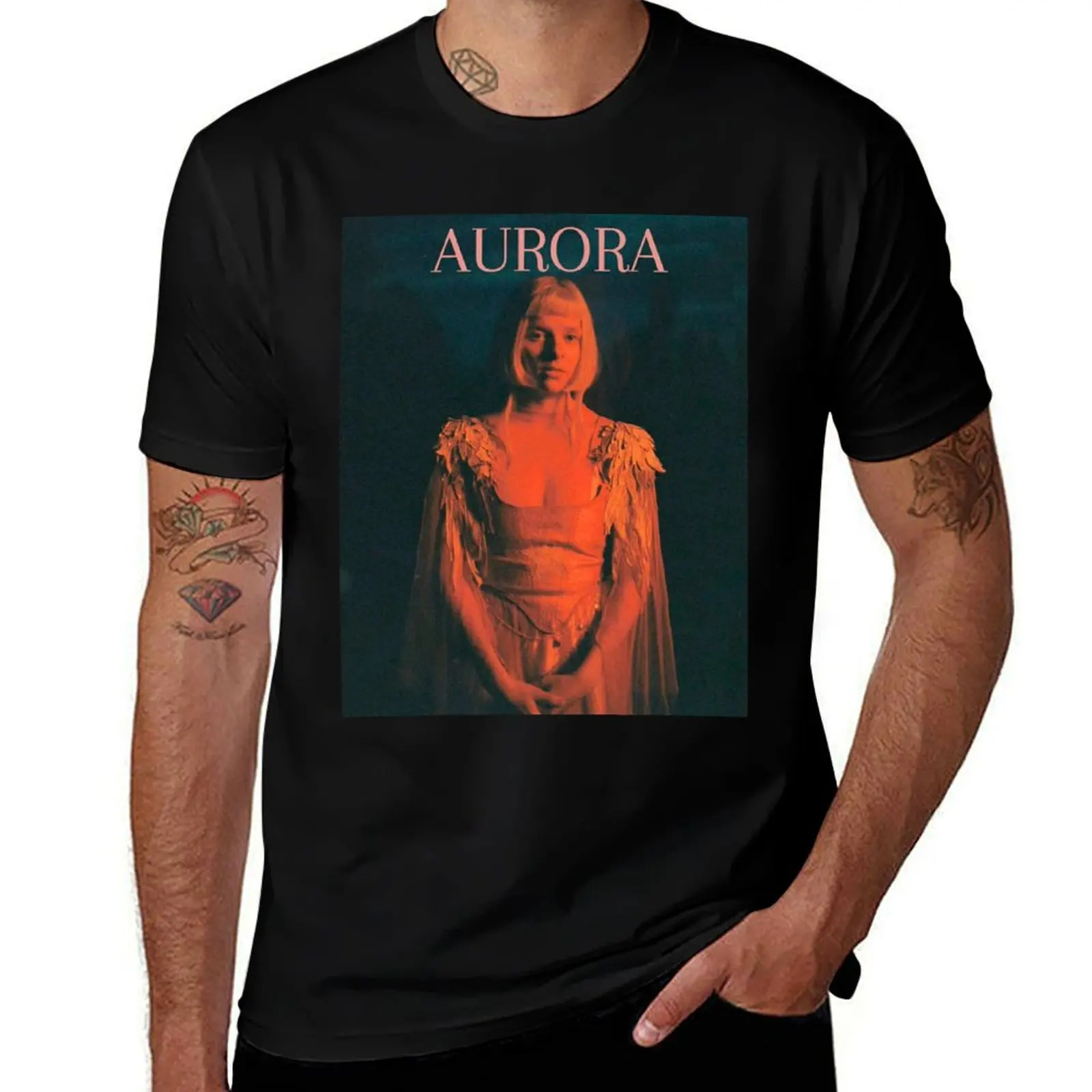 

casual t man We man T-Shirt for The printed t man t Can shirts for Gods Aksnes Aurora shirt shirts T-Shirt cotton Touch