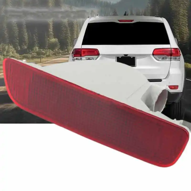 Red LED Rear Bumper Fog Light In The Middle Enhanced Visibility Rear Bumper Brake Light  For Nissan Qashqai J10 2007-2013