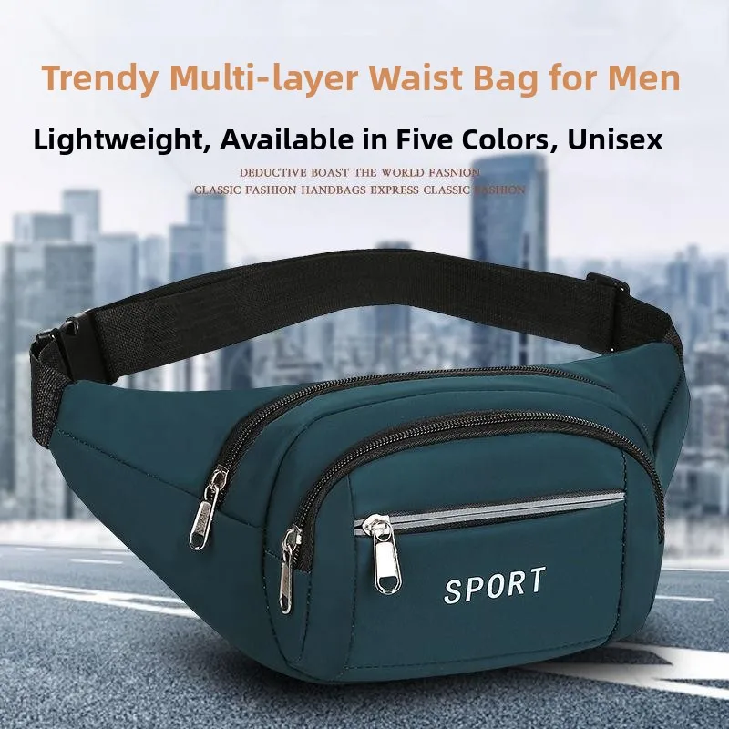 

Water-Resistant Large Capacity Multifunctional Women's Fanny Pack for Business Casual Sports Working in Construction Site