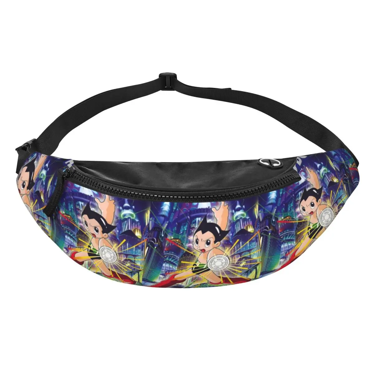 Bolsa de Cintura Personalizada Anime A-Astroed para Mulheres e Homens, Moda, Filme, Crossbody, para Camping, Ciclismo, Bolsa para Telefone e Dinheiro