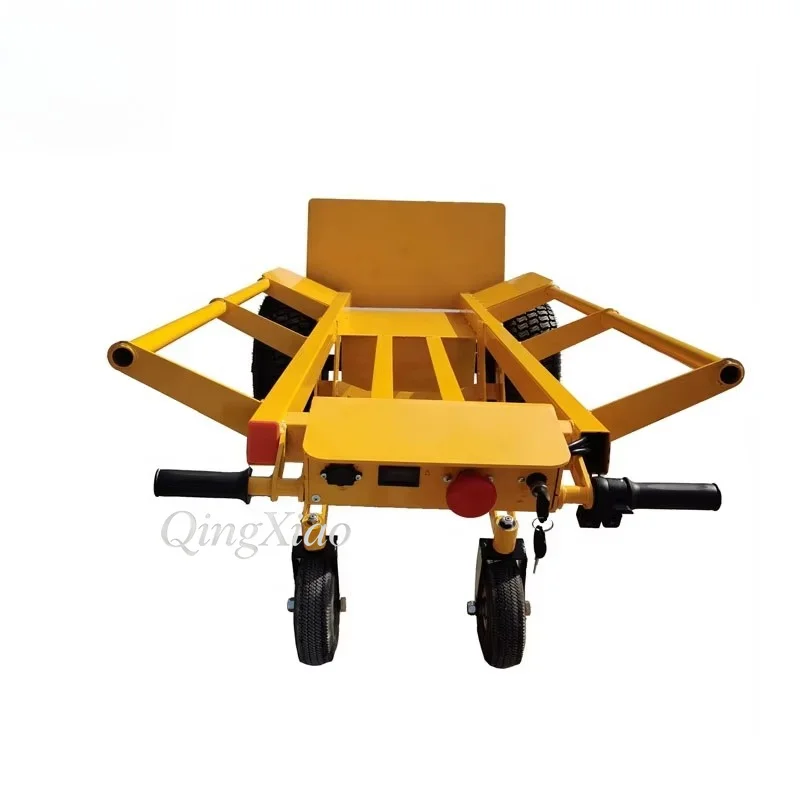 500KG Max Loading Capacity New Style Manual Hand Trolleys Robust Anti Deformation Construction Large Flat Stable Rolling Base