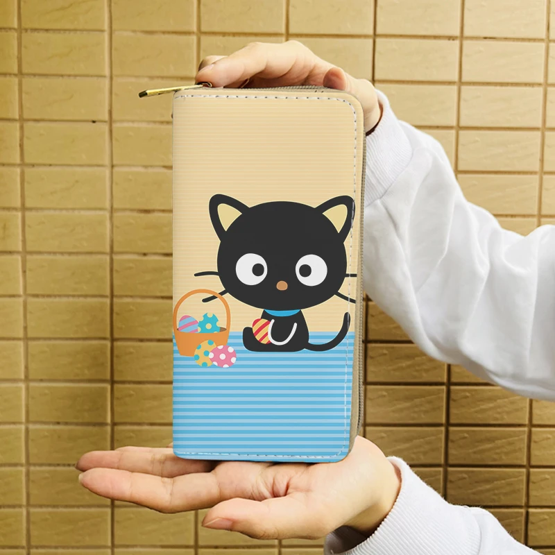 Chococat T8491 Fashion Anime Card Holder Cartoon Storage Bags Coin Handbag Wallet Birthday Gift