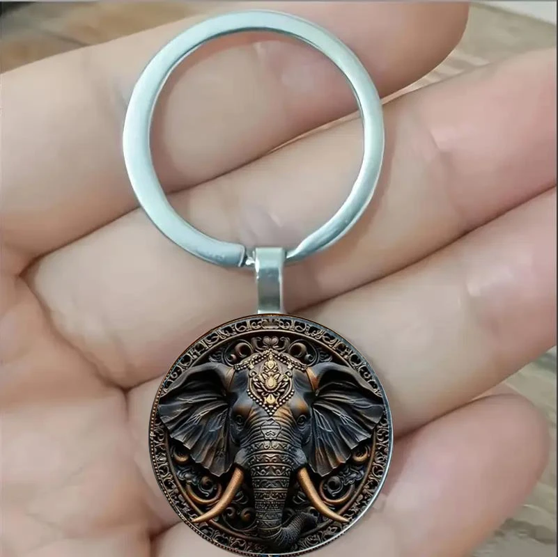 Винтажный-брелок-со-слоном-подарок-на-день-рождения-для-пары-подарок-на-День-святого-Валентина