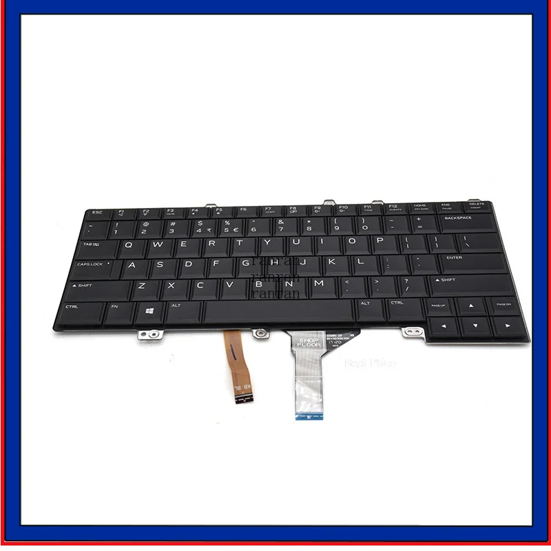 

Б/у американская клавиатура с подсветкой для Dell Alienware 13 R3 R4 15 R3 R4 17 R4 R5 P31E черного цвета