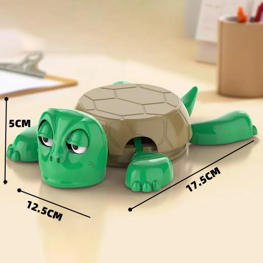 プレス ストラグル タートル おもちゃ クリエイティブ 楽しい タートル カップ パッド マグホルダー 面白い表現の装飾付き ﻿ 子供のいたずらおもちゃギフト