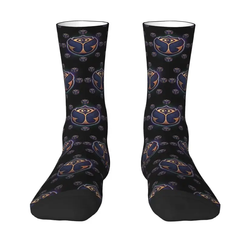 Kawaii tomorrow land Socken Männer Frauen warme 3D-Druck belgische elektronische Tanzmusik Festival Fußball Sport Socken