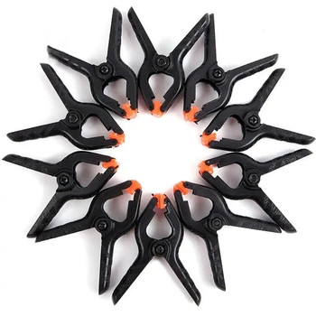 10 adet/grup Fotoğraf Stüdyosu Arka Plan standı tutucu Klipler Zemin Kelepçeleri Mandal Fotoğraf Ekipmanları