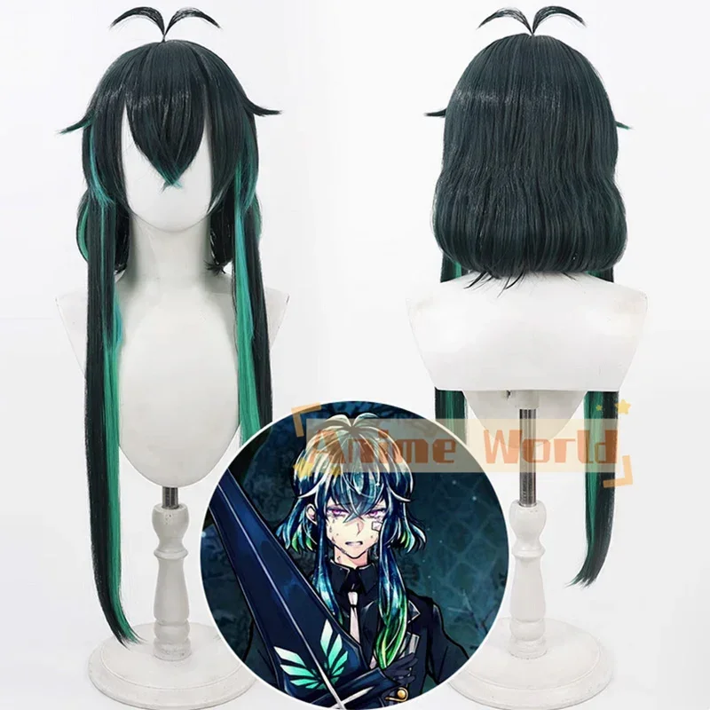 Devil Butler with Black Cat Bastien Kelly Cosplay Wig Heat Resistant Synthetic Hair Wigs + Wig Cap