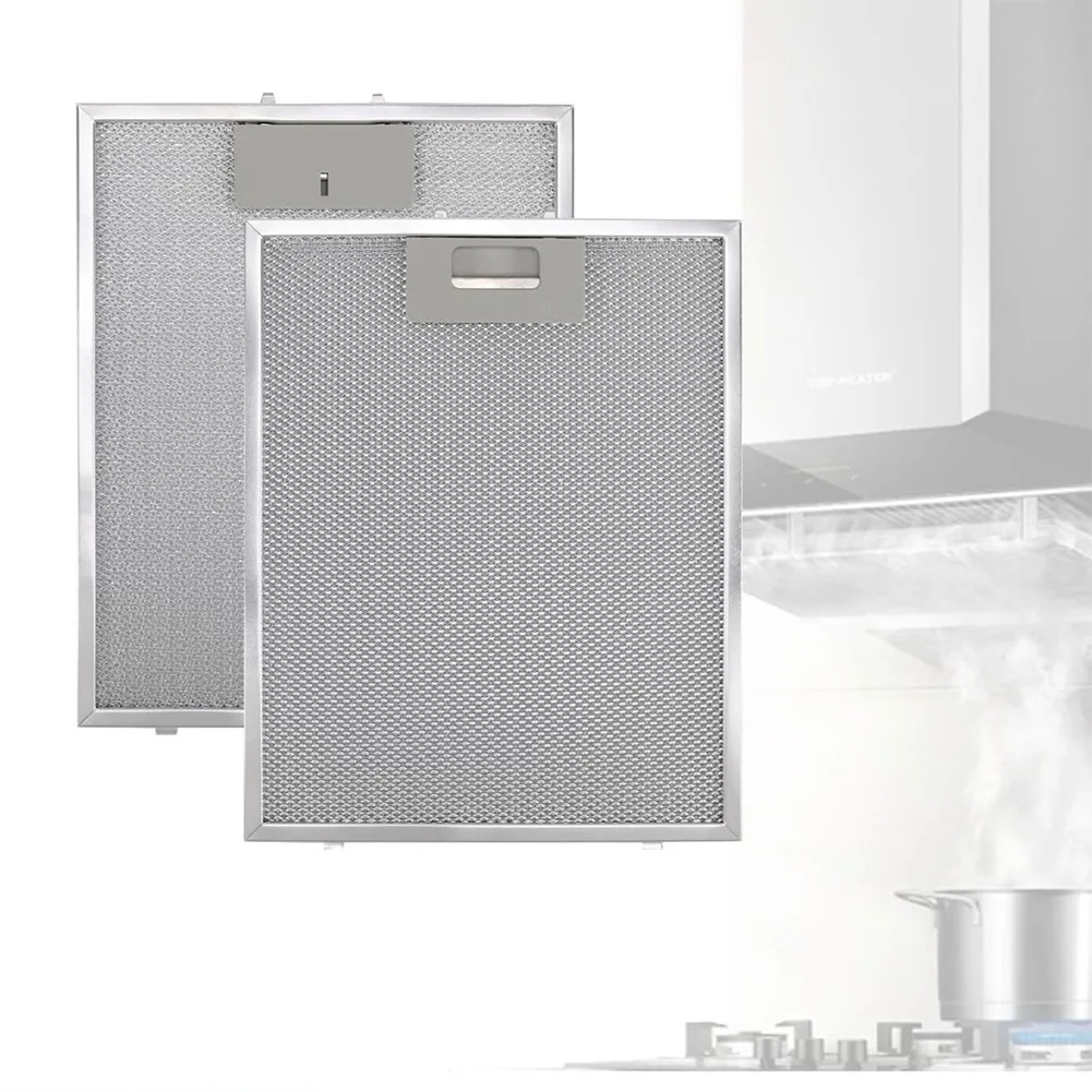 1pc Grease-separating Aluminum Mesh Range Hood Filter Home Improvement For Kitchen Efficient Grease Filtration Tools Parts
