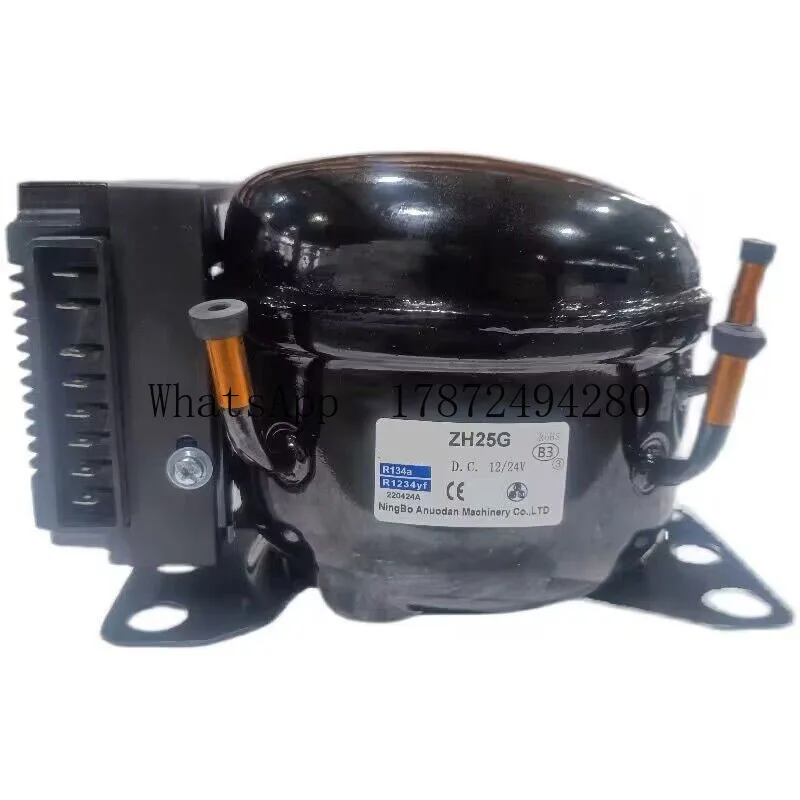 0528Compressor 12V 24V DC DC Suitable for Car Ship Refrigerator Freezer Mini Refrigerator Freezer Compressor ZH25G