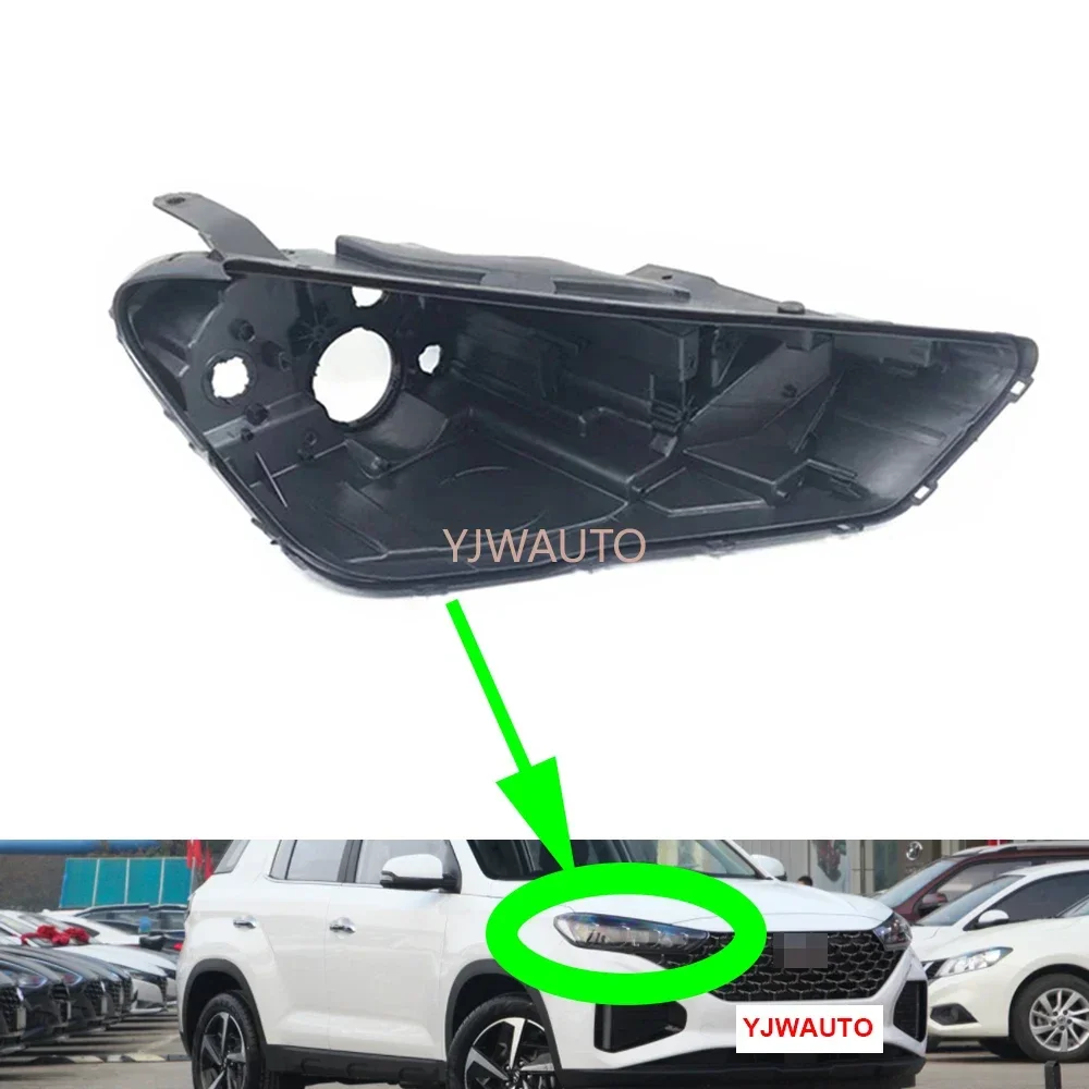 

For Hyundai IX35 2020 2021 2022 Headlamp House Car Headlight Base Rear Base Replacement Front Lamp Holder Back Support