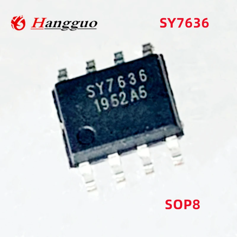 5pcs/Lot  SY7636 SOP8 lithium battery Output four LED Power Supply IC Chip