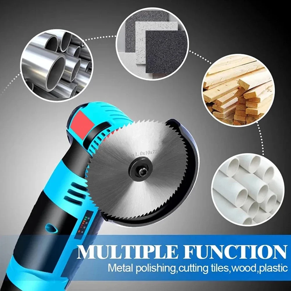 Mini Disco de Corte Polegada Metal Circular Resina Lixar Rebolo Metal Corte Rápido Lâmina Serra para Moedor Ângulo Peças 75 mm