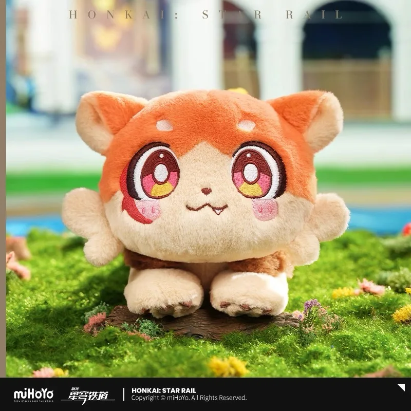 قبل البيع miHoYo الرسمية حقيقية هونكاي ستار السكك الحديدية Ouch Ouch سلسلة شيميرا دمية PAOPAO DIEGAOGAO تأثيري أنيمي لعبة الموضة