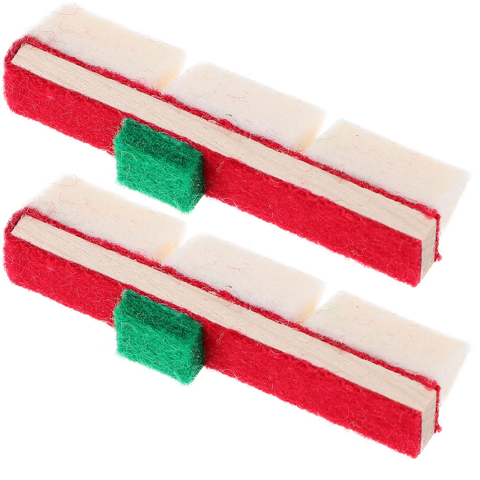 

2 PCS Upright Piano Dampers Vertical Supplies Triangle Accessory Maintenance Accessories Wool Felt