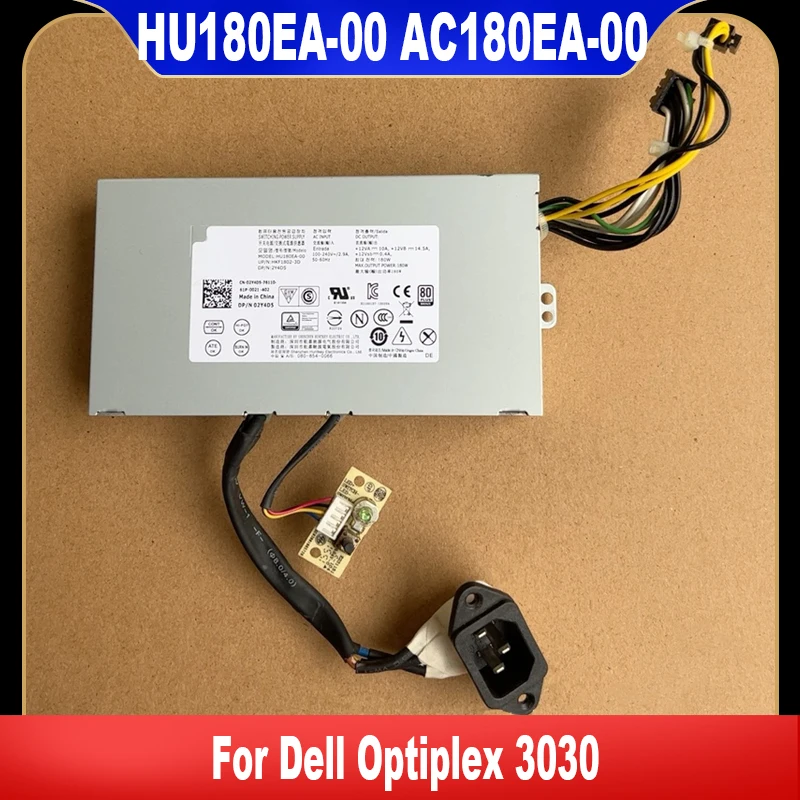 Nowy zasilacz do Dell Optiplex 3030 HU180EA-00 DPS-180AB -14 A AC180EA-00 D180EA-00 02Y4D5 2Y4D5 0R50PV 08WJ7H Wysoka jakość