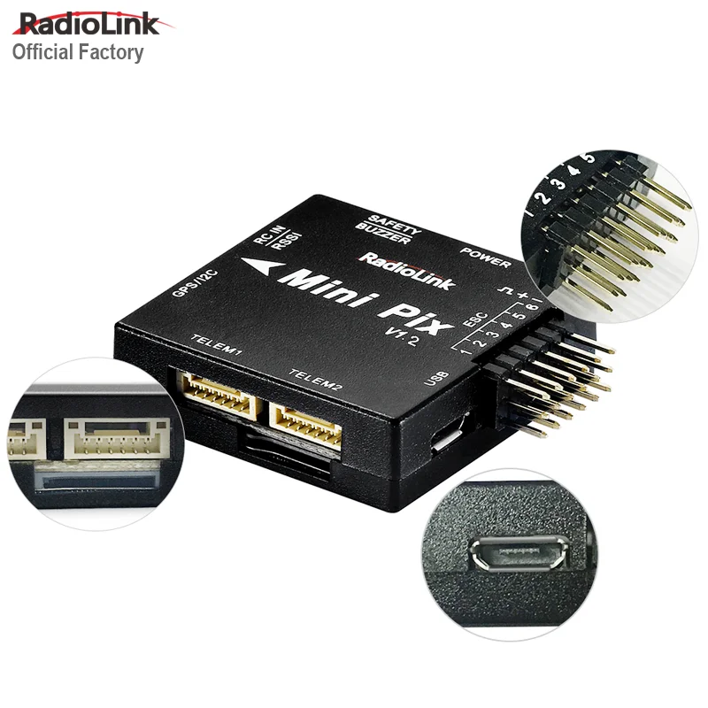 Radiolink Mini Size As F4 Flight Controller MINI PIXHAWK Better Altitude Hold for RC Drone Apply for Ardupilot Mission Planner