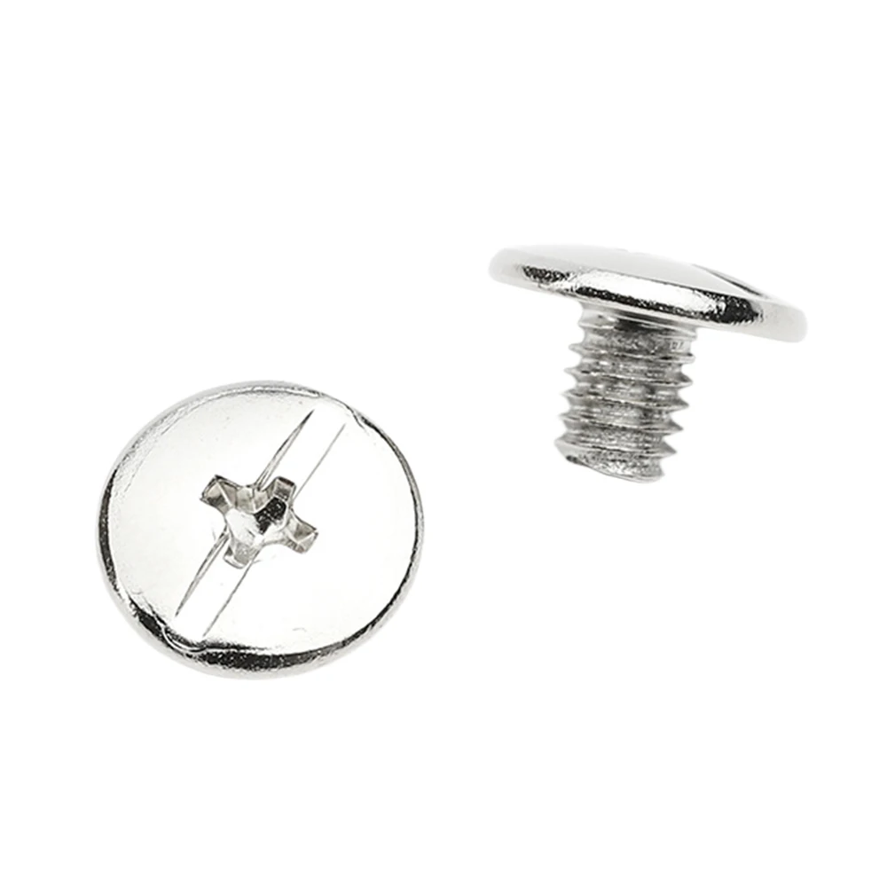50pcs Book Post Binding Chicago Screws Nickely Plated M3 M4 M5 Leather Bag Accounk Photo Album Screw Album Menu Screw Post